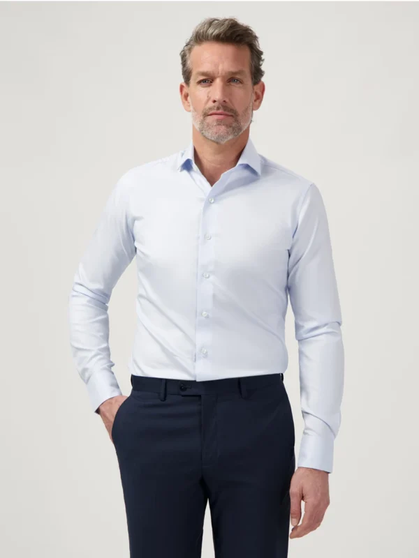 Premium - Light Blue, Twill Shirt